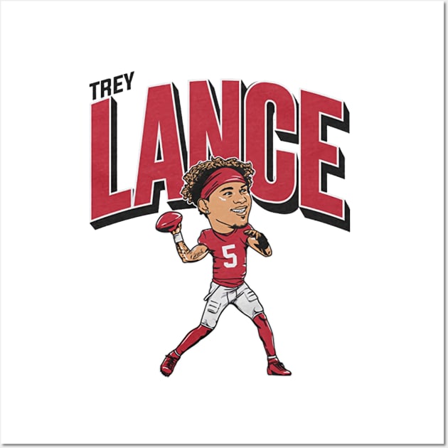 Trey Lance Caricature Wall Art by Chunta_Design